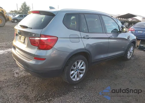 2015 BMW X3 xDrive28I из США, поврежденный, VIN 5UXWX9C59F0D56071